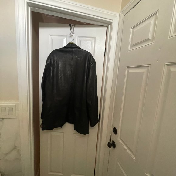 Men's Leather Jacket - Picture 2 of 4